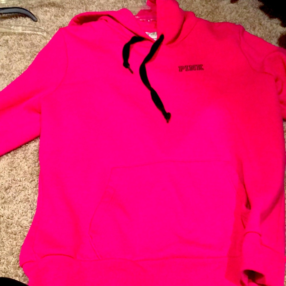 Pink hoodie size medium